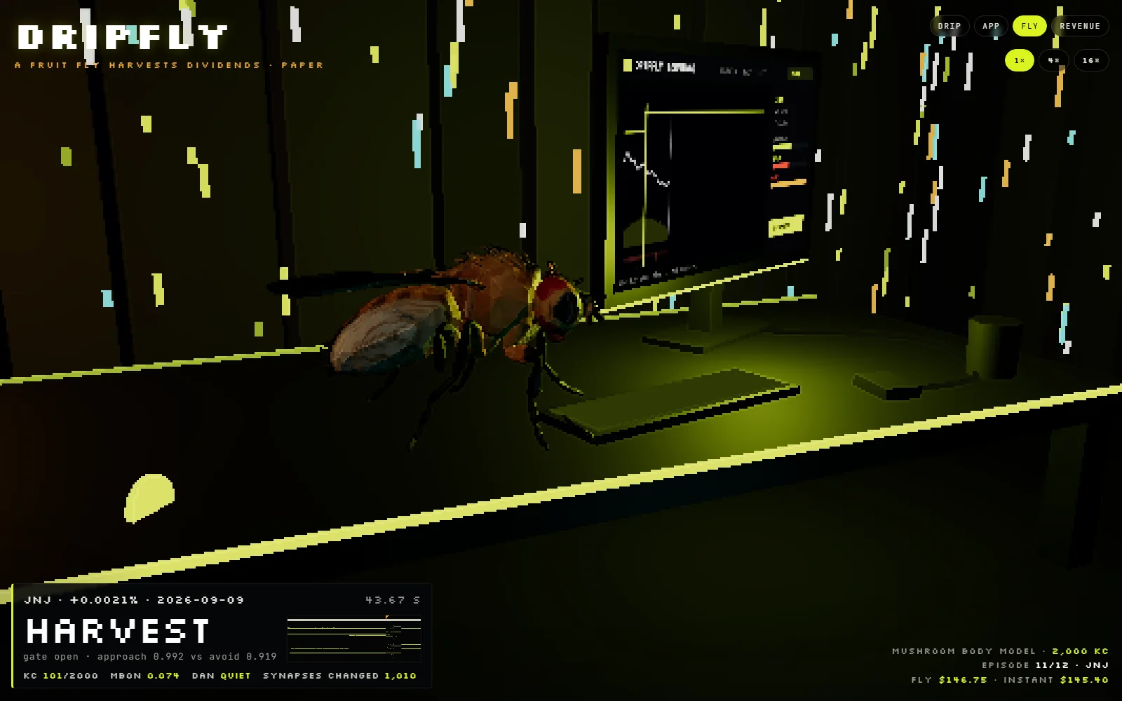 DRIPFLY desk